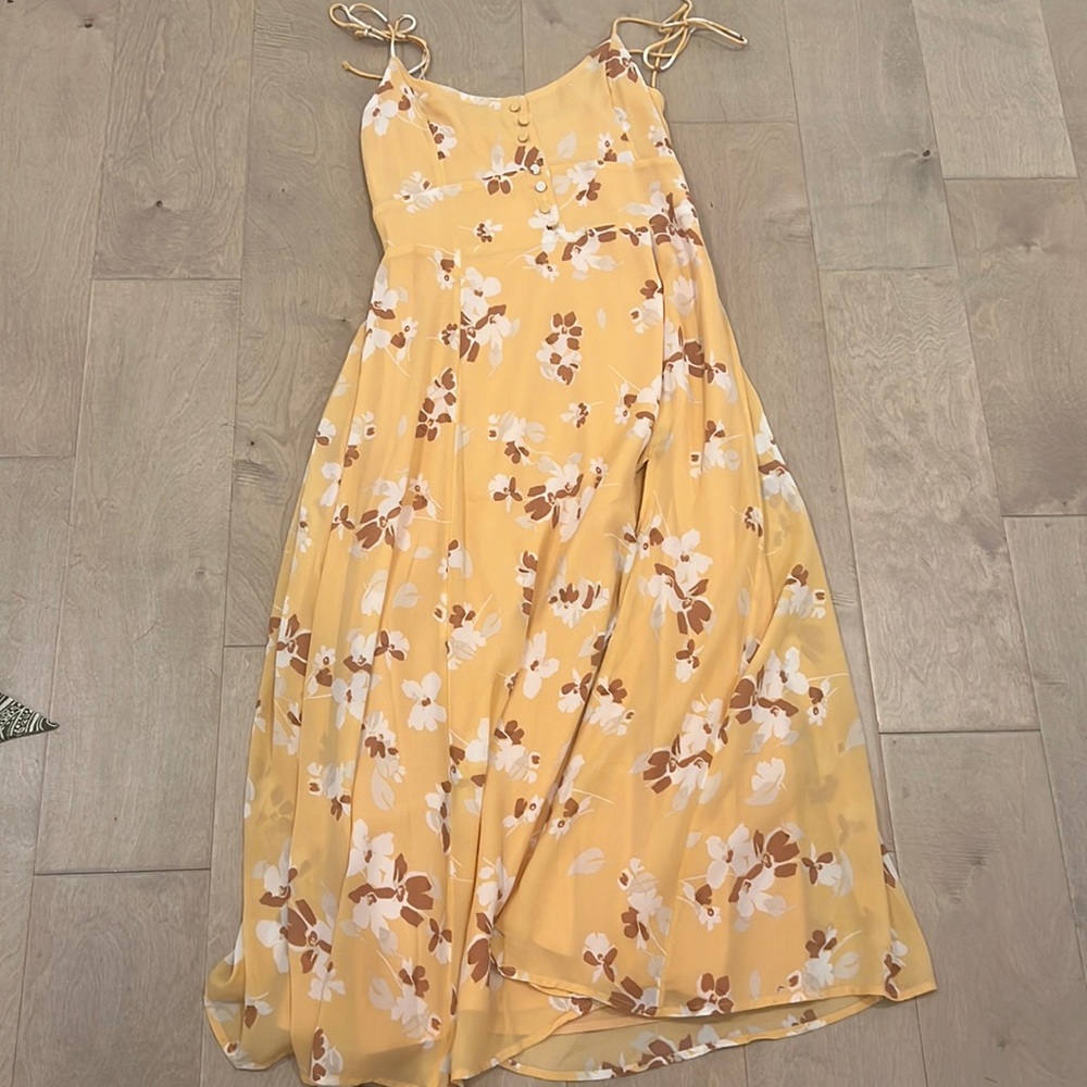 MIDI dress with slit from A&F